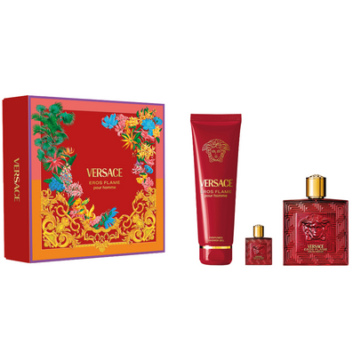 Versace Eros Flame Eau De Parfum Gift Set 100ml