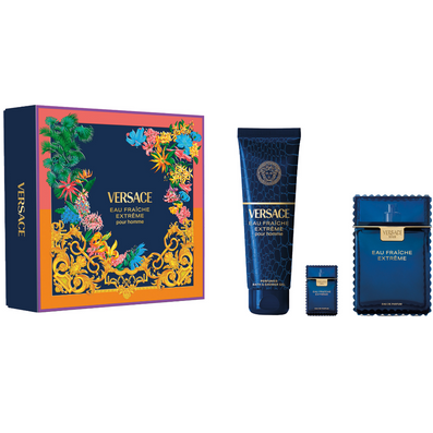 Versace Man Eau Fraiche Extreme Eau De Parfum Gift Set 100ml