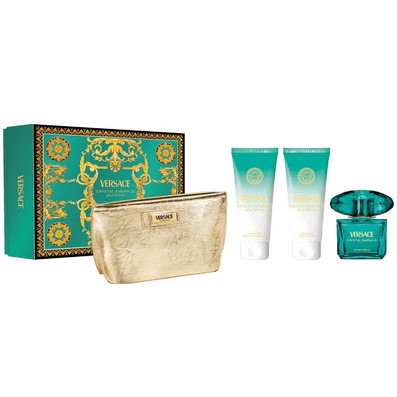 Versace Crystal Emerald Eau De Parfum Gift Set 90ml