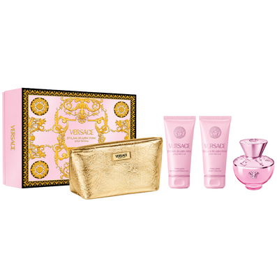 Versace Dylan Blush Pink Pour Femme Eau De Parfum Gift Set 100ml