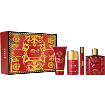 Versace Eros Flame Eau De Parfum Gift Set 100ml