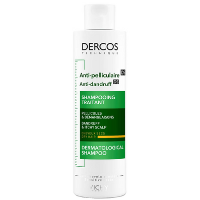 Vichy Dercos Anti-Dandruff DS Dermatological Shampoo For Dry Hair 200ml