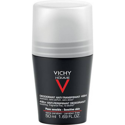 Vichy Homme 72h Anti-Perspirant Deodorant Roll-On 50ml