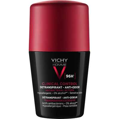 Vichy Homme 96h Anti-Perspirant Deodorant Roll-On 50ml