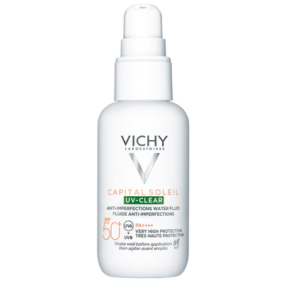 Vichy Capital Soleil UV-Clear Daily Anti-Imperfections Water Fluid PA++++ SPF50+ 40ml