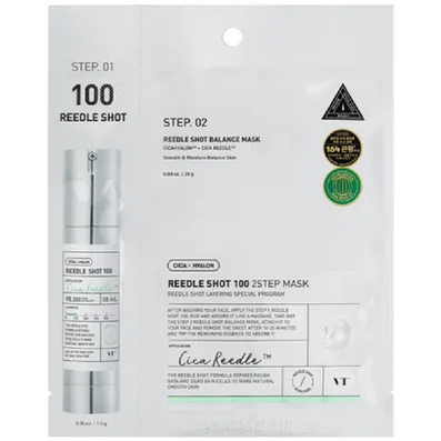 VT Cosmetics Reedle Shot 100 2-Step Mask 25g
