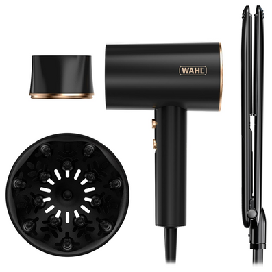 Wahl Ionic Flow Hair Dryer & Straightener Gift Set