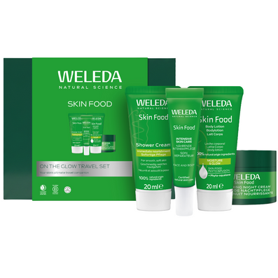 Weleda Skin Food On The Glow Travel Gift Set