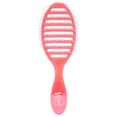 Wet Brush Speed Dry Detangler Brush Prismatic Glow Pink