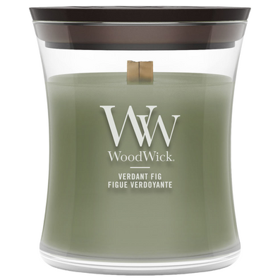 WoodWick Verdant Fig Mini Hourglass Jar Candle