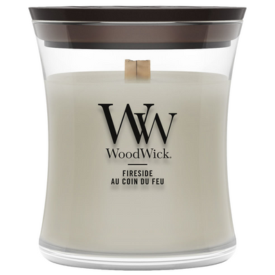 WoodWick Fireside Mini Hourglass Jar Candle