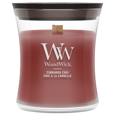 WoodWick Cinnamon Chai Mini Hourglass Jar Candle