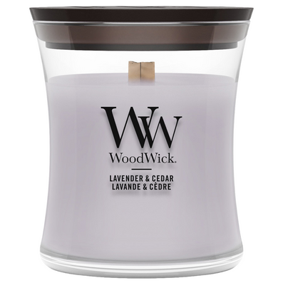 WoodWick Lavender & Cedar Mini Hourglass Jar Candle