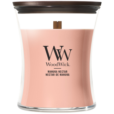 WoodWick Manuka Nectar Medium Hourglass Jar Candle