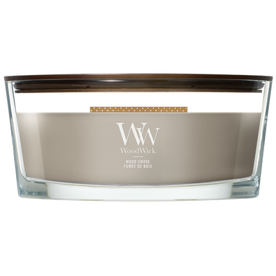 WoodWick Wood Smoke Ellipse Jar Candle