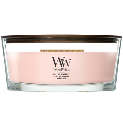 WoodWick Coastal Sunberry Ellipse Jar Candle