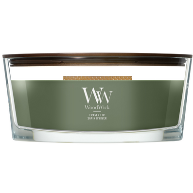 WoodWick Fraser Fir Ellipse Jar Candle