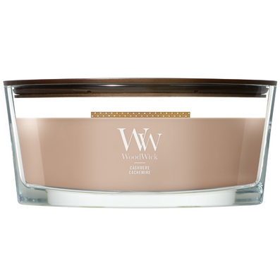 WoodWick Cashmere Ellipse Jar Candle