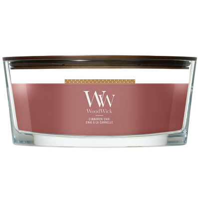 WoodWick Cinnamon Chai Ellipse Jar Candle