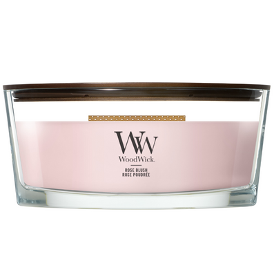 WoodWick Rose Blush Ellipse Jar Candle