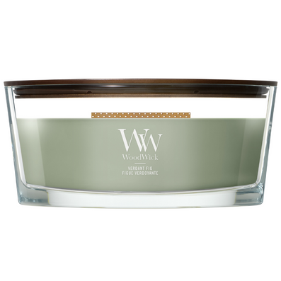 WoodWick Verdant Fig Ellipse Jar Candle
