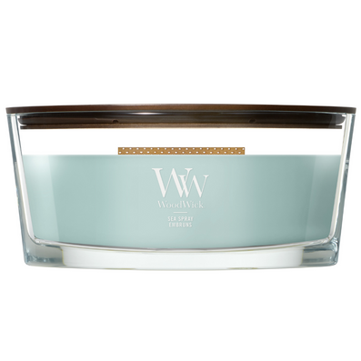 WoodWick Sea Spray Ellipse Jar Candle