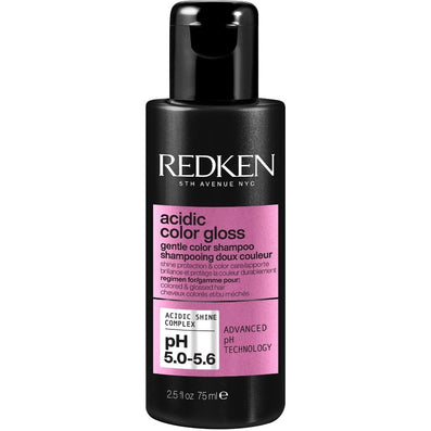 Acidic Colour Gloss Sulphate-Free Colour Protection Shampoo for Colour-Treated Hair 75ml