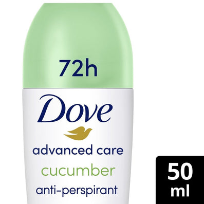 Dove Advanced Care Cucumber Anti-Perspirant Deodorant Roll-On 50ml