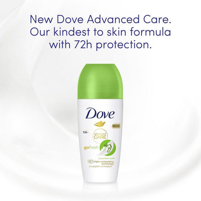 Dove Advanced Care Cucumber Anti-Perspirant Deodorant Roll-On 50ml