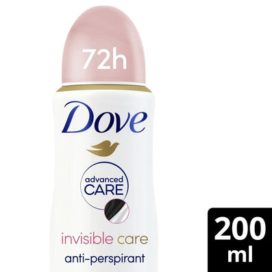 Dove Advanced Care Invisible Care Anti-Perspirant Deodorant Spray 200ml