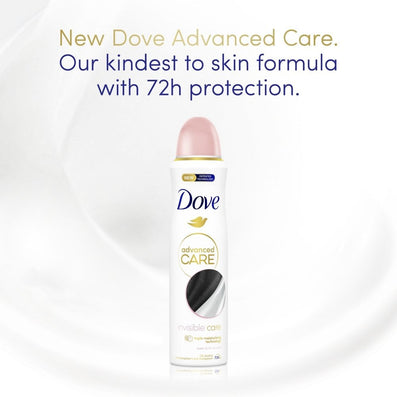 Dove Advanced Care Invisible Care Anti-Perspirant Deodorant Spray 200ml