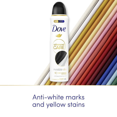 Dove Advanced Care Invisible Dry Anti-Perspirant Deodorant Spray 200ml