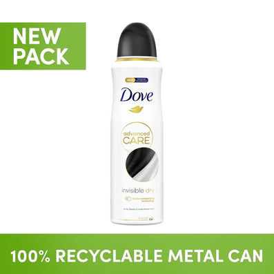 Dove Advanced Care Invisible Dry Anti-Perspirant Deodorant Spray 200ml