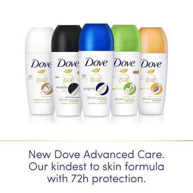 Dove Advanced Care Original Anti-Perspirant Deodorant Roll-On 50ml