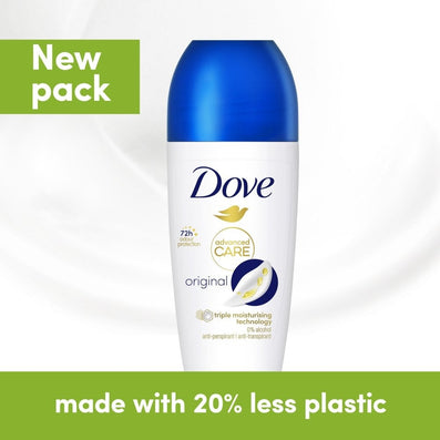 Dove Advanced Care Original Anti-Perspirant Deodorant Roll-On 50ml