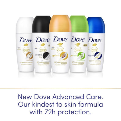 Dove Advanced Care Passionfruit Anti-Perspirant Deodorant Roll-On 50ml