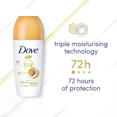 Dove Advanced Care Passionfruit Anti-Perspirant Deodorant Roll-On 50ml