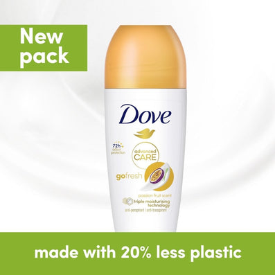 Dove Advanced Care Passionfruit Anti-Perspirant Deodorant Roll-On 50ml