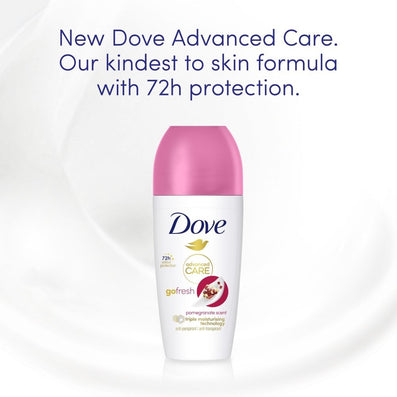 Dove Advanced Care Pomegranate Anti-Perspirant Deodorant Roll-On 50ml