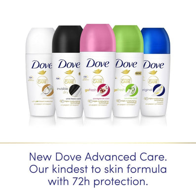 Dove Advanced Care Pomegranate Anti-Perspirant Deodorant Roll-On 50ml