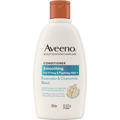 Aveeno Smoothing+ Rose Water & Chamomile Blend Conditioner 300ml