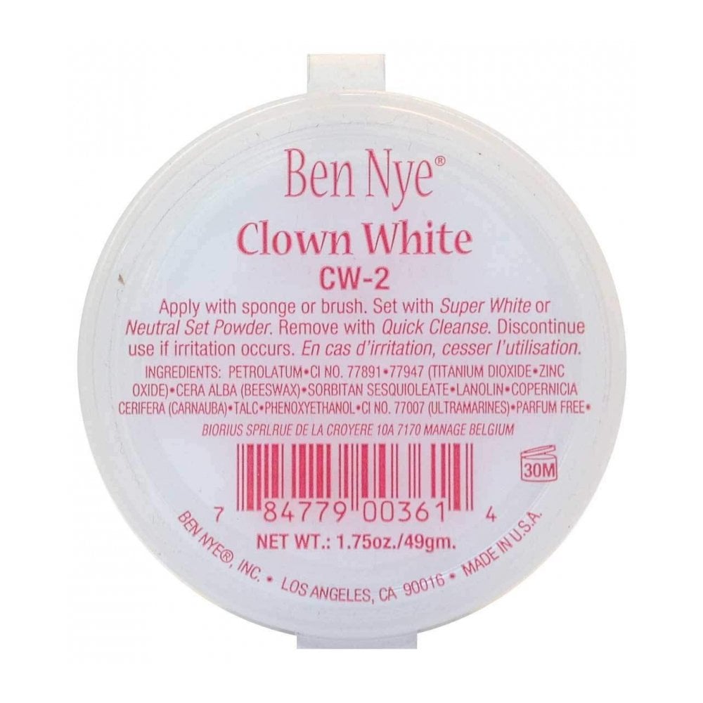 Ben Nye Clown White 49g Justmylook