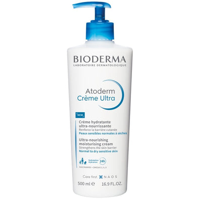 Bioderma Atoderm Ultra Nourishing Facial Moisturising Cream 500ml
