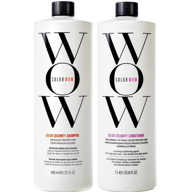 Color Wow Color Security Shampoo & Conditioner for Normal to Thick Colour-Treated Hair Twin 2 x 946ml