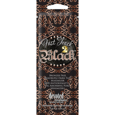 Devoted Creations Fast Track 2 Black Tanning Accelerator Sachet 15ml