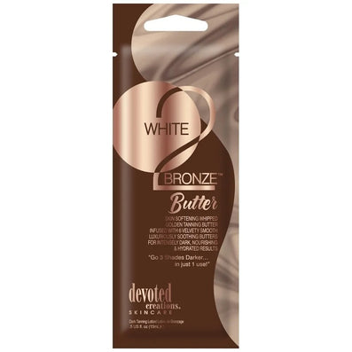 Devoted Creations White2Bronze Butter Dark Tanning Accelerator Sachet 15ml