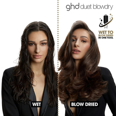 GHD Duet Professional 2-in-1 Blow Dry Brush White