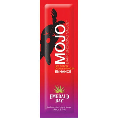 Emerald Bay Dark Mojo Tingle Tanning Accelerator Lotion Sachet 15ml