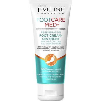 Eveline Cosmetics Footcare Med+ Regenerating Foot Cream-Ointment 100ml