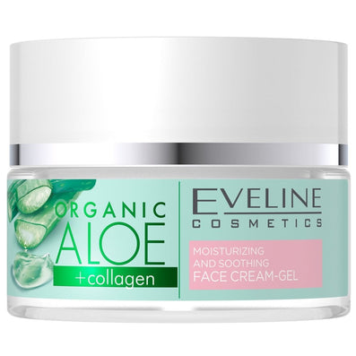 Eveline Cosmetics Organic Aloe & Collagen Soothing Face Cream 50ml